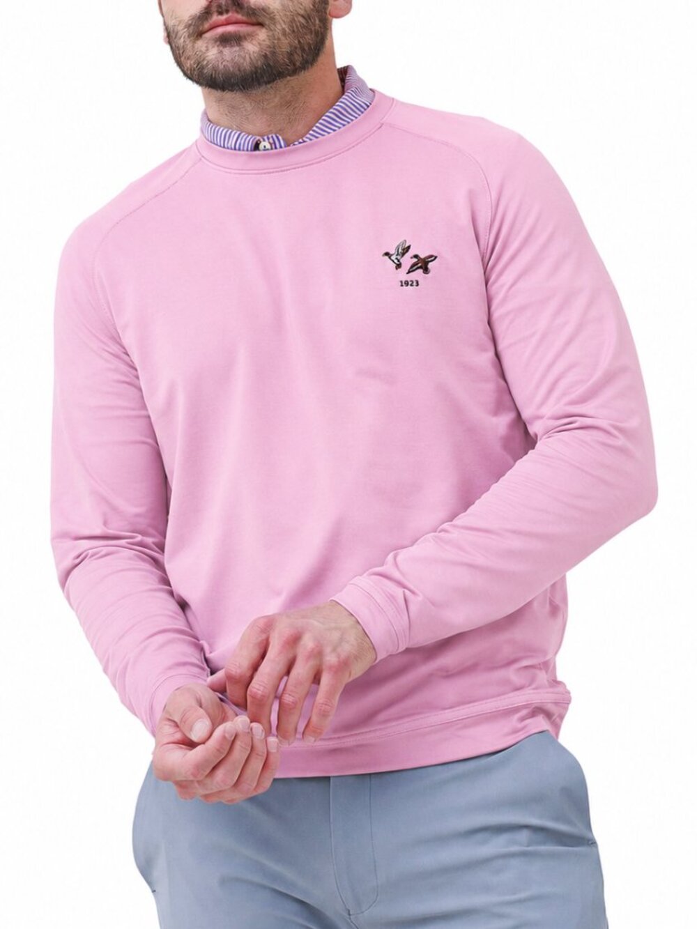 PETER MILLAR Crown Sport Cradle Performance Sweater Country Club of Virginia XL